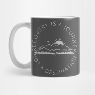 Recovery is a Journey Mug